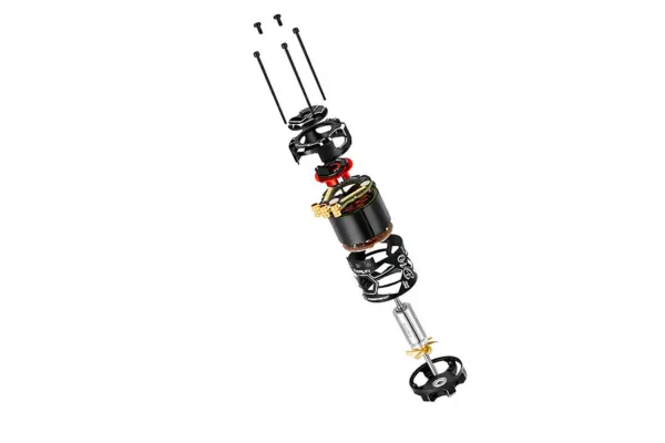 Hobbywing Xerun D10 Drift 13.5t Red Motor – view 7