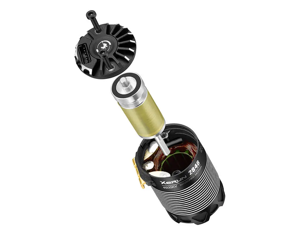 Hobbywing Xerun 2848sd 4000kv Motor (1/12th & 1/14th Car) – RC Motor & ESC combo