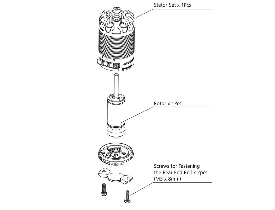 Hobbywing Xerun 2848sd 4000kv Motor (1/12th & 1/14th Car) – RC Motor & ESC combo