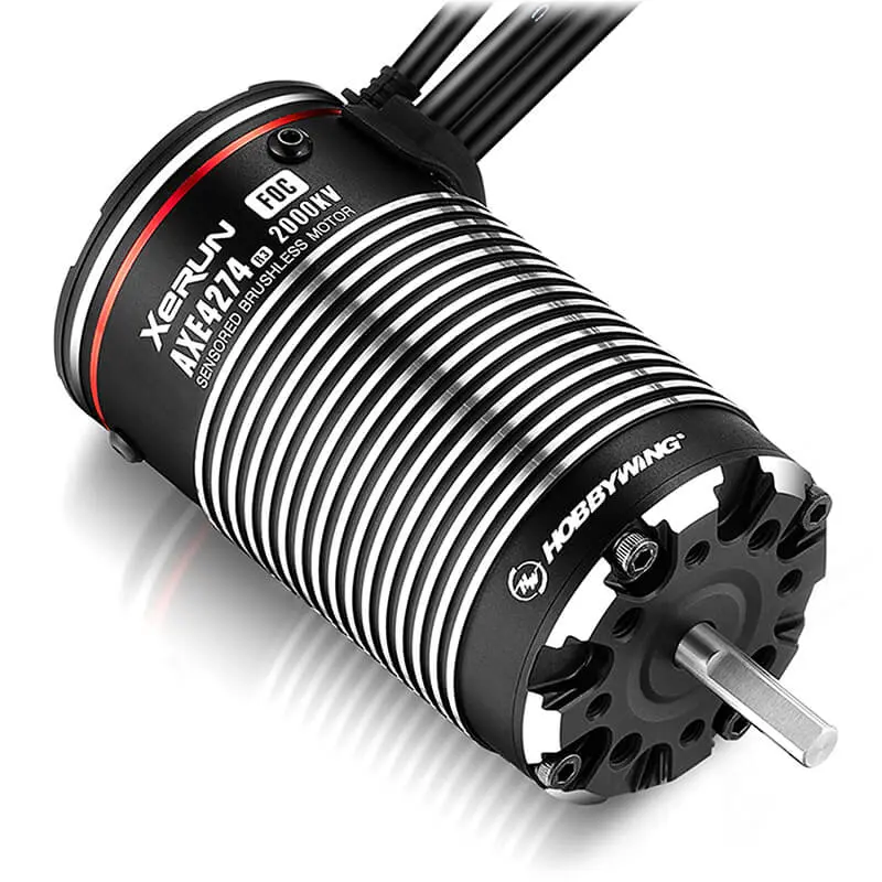 Hobbywing Xerun Axe 4274sd R3 2000kv Black Sensored Motor – RC Motor & ESC combo