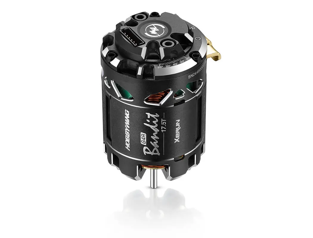 Hobbywing Xerun Bandit 17.5t Black G4r Motor – RC Motor & ESC combo