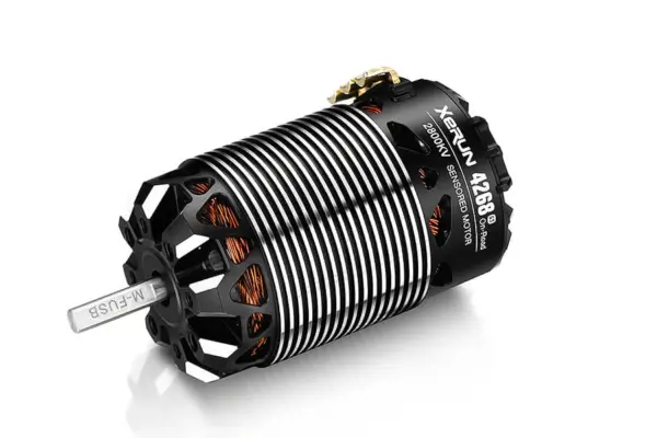 Hobbywing Xerun 4268sd 2400kv Black G3 Motor 1/8th on-Road – view 4