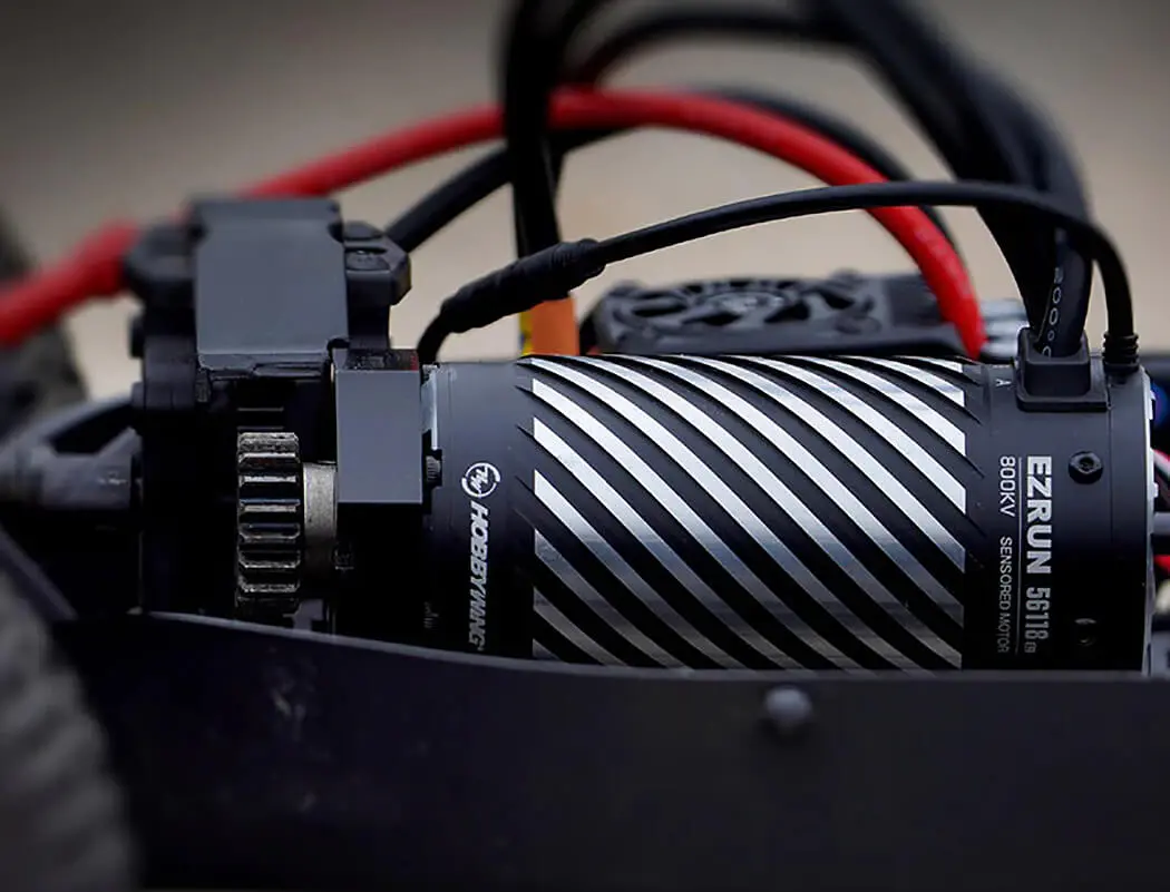 Hobbywing Ezrun 1/5th 56118sd 800kv Motor G2 (Black) – RC Motor & ESC combo