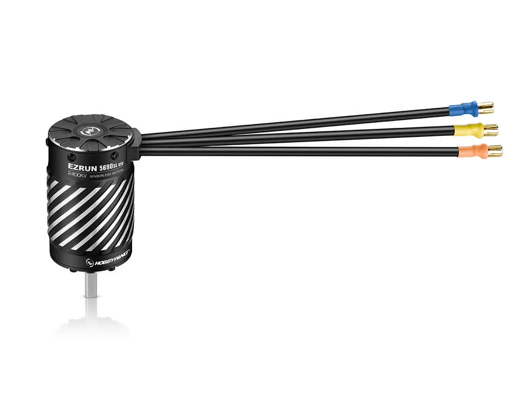 Hobbywing Ezrun 1/5th 5690sl 2400kv G2 Motor (Black) – RC Motor & ESC combo