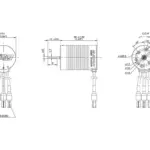 Hobbywing Quicrun 2435-4500kv G3 Motor 1/16 & 1/18 (2.0mm Shaft) – RC Motor & ESC combo