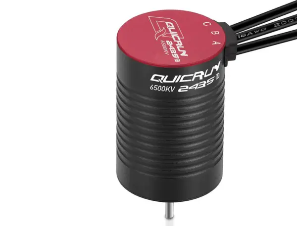 Hobbywing Quicrun 2435-6500kv G3 Motor 1/18th (2.0mm Shaft) – view 2