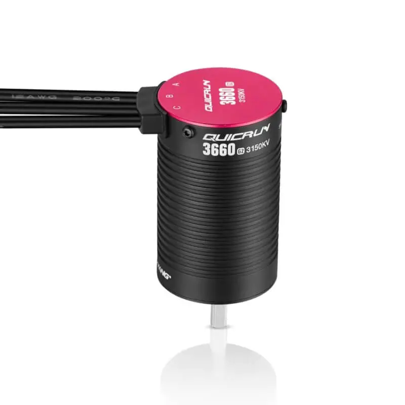 Hobbywing Quicrun 3660sl 3150kv G2 Motor Black – RC Motor & ESC combo