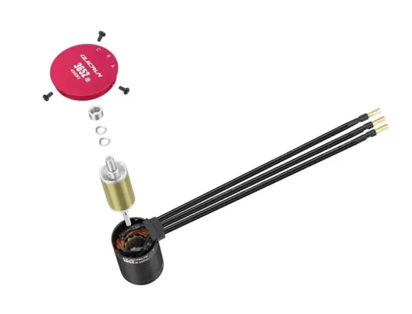 Hobbywing Quicrun 3660sl 3150kv G2 Motor Black – view 3
