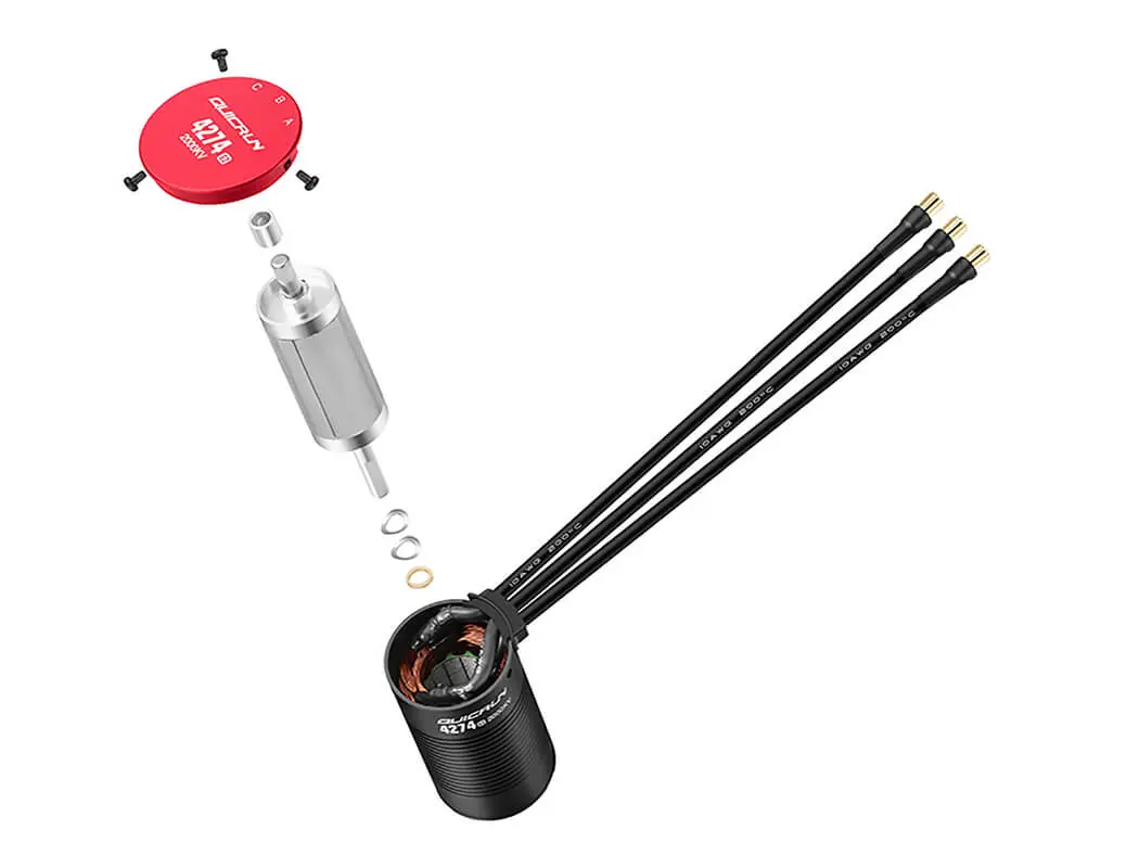 Hobbywing Quicrun 4274sl 2000kv Black G2 Motor – RC Motor & ESC combo
