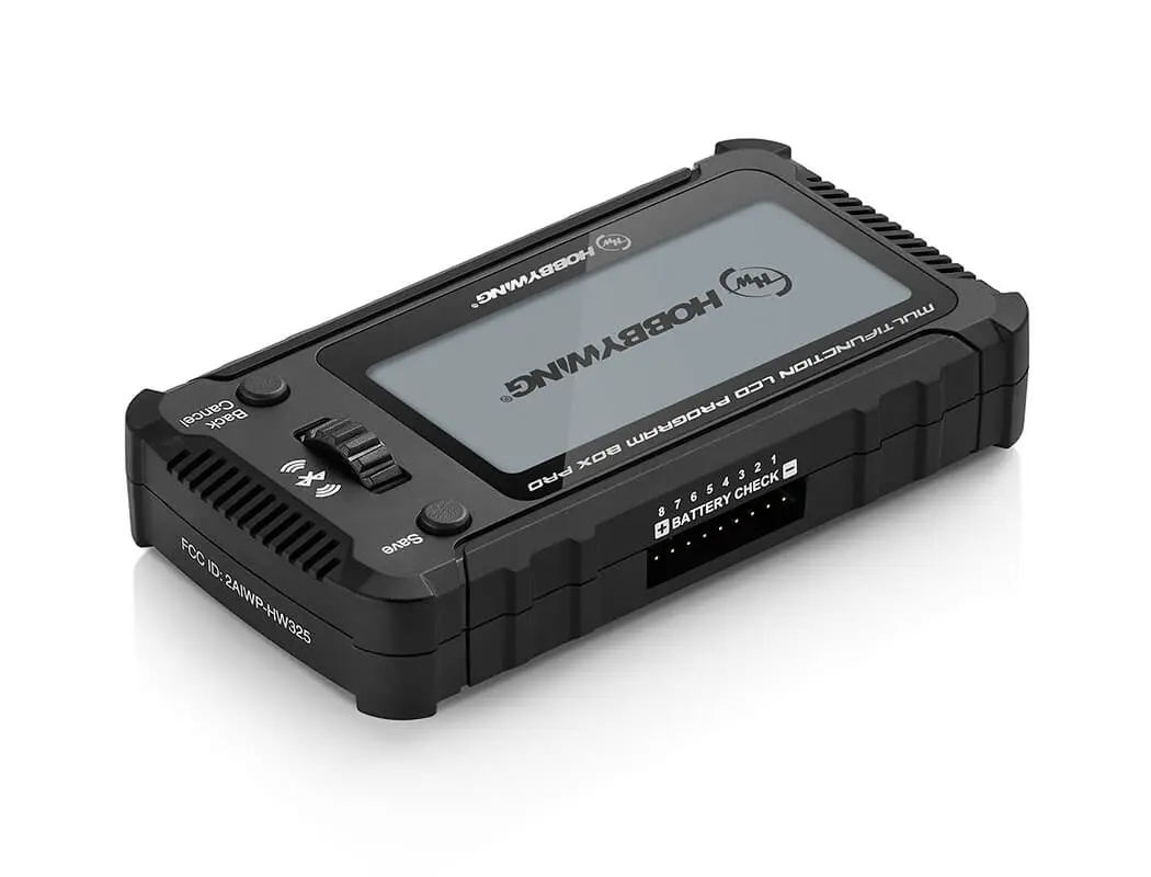 Hobbywing Multifunction LCD Program Box Pro – RC Motor & ESC combo