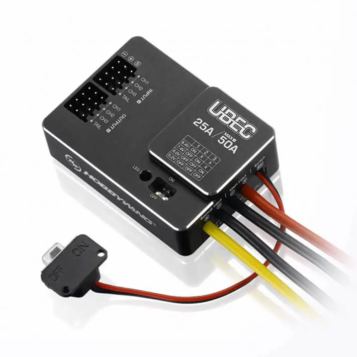 Hobbywing Ubec 25a Hv – RC Motor & ESC combo