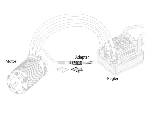 Hobbywing Converter Cable for JST Port - Esc (Ezrun) – view 3