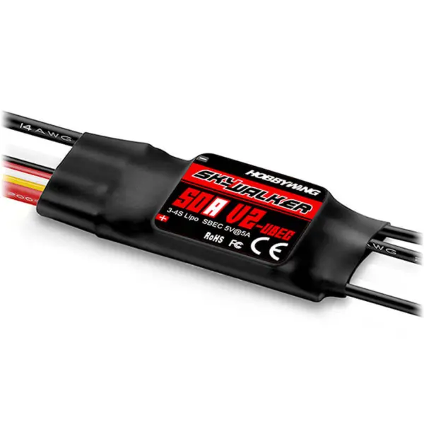 Hobbywing Skywalker 50a 4s V2 Brushless Speed Control