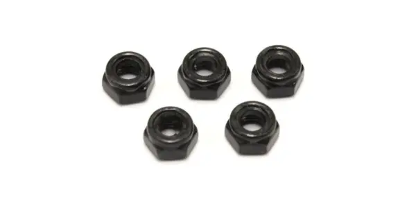 Nylon Lock Nuts m5x5.0mm (5) Kyosho