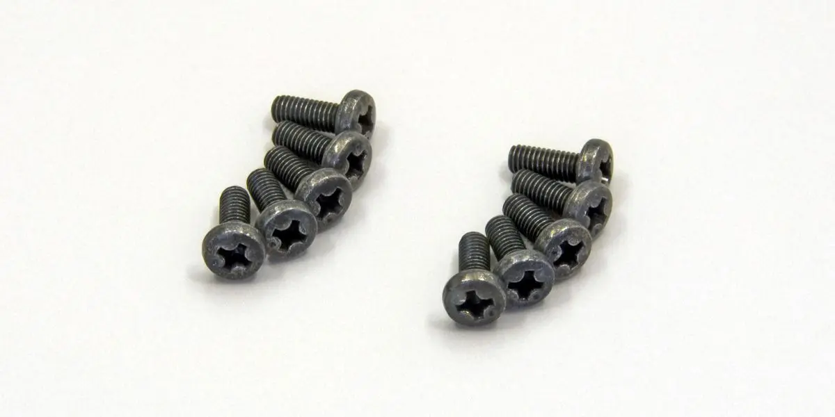 Metal screw head bombed m3x8mm (10) Kyosho – Kyosho Parts