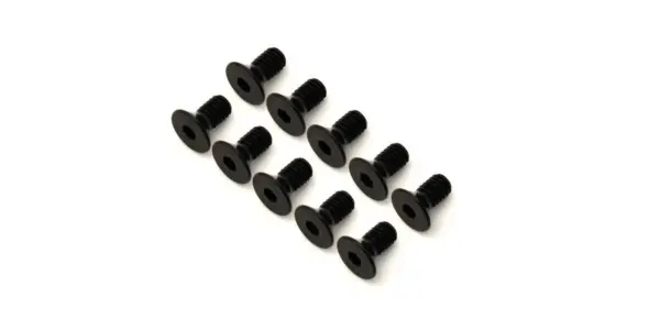 Hex Flat Head Screws 4x8mm (10)