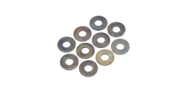 Washers m4x10x0.5mm (10) Kyosho