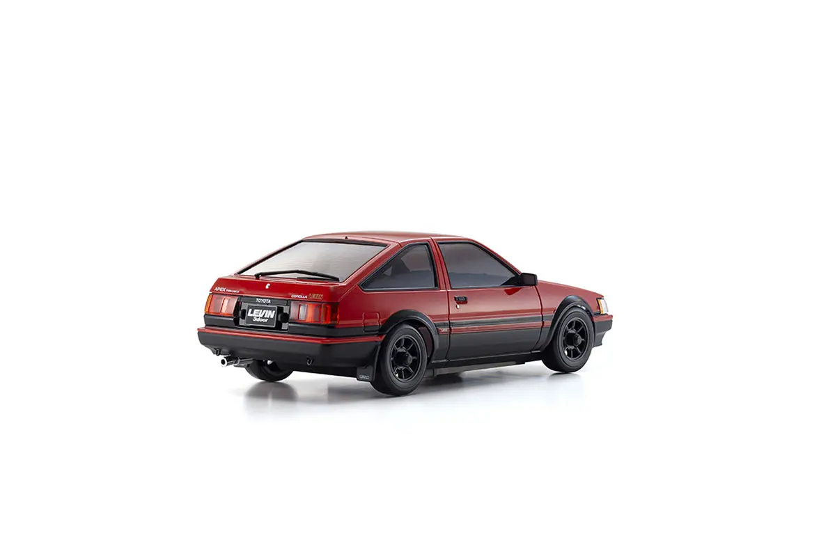 Mini-Z Awd Toyota Corolla Levin Ae86 Red-Black (Ma020n-L/Kt531p) – mini-z