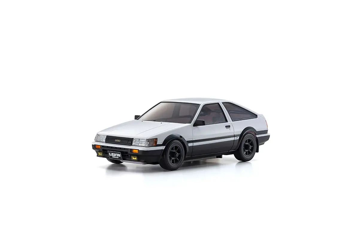 Mini-Z awdd Toyota Corolla Levin AE86 White-Black (MA020N-L/KT531P) – mini-z