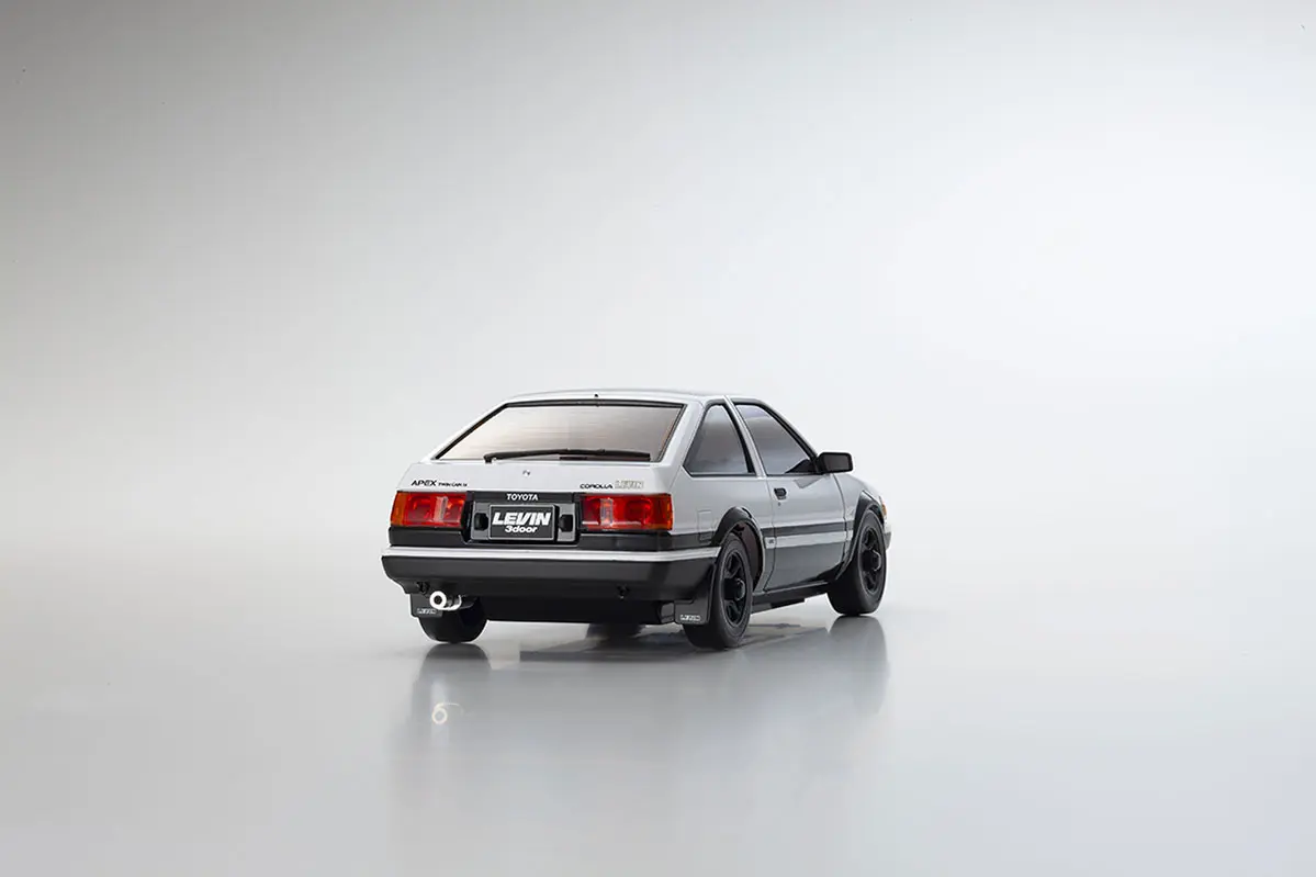 Mini-Z awdd Toyota Corolla Levin AE86 White-Black (MA020N-L/KT531P) – mini-z