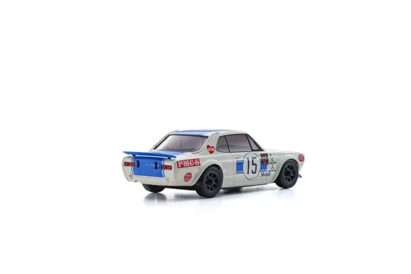 Mini-Z Awd Skyline 2000gt-R Kpgc10 Racing'72 Blue No15 (Ma020/Kt531p) – RC Car – view 3