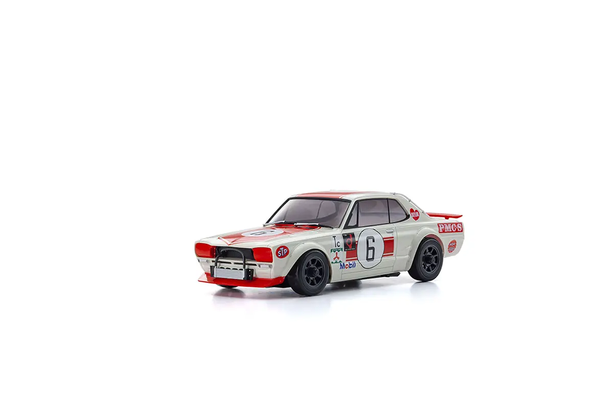 Mini-Z Awd Skyline 2000gt-R Kpgc10 Racing'72 Red no.6 (Ma020/Kt531p) – mini-z