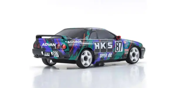 Kyosho Mini-Z Awd Nissan Skyline Gt-R R32 1993 HKS #87 (Ma020-Kt531p) – RC Car – view 3