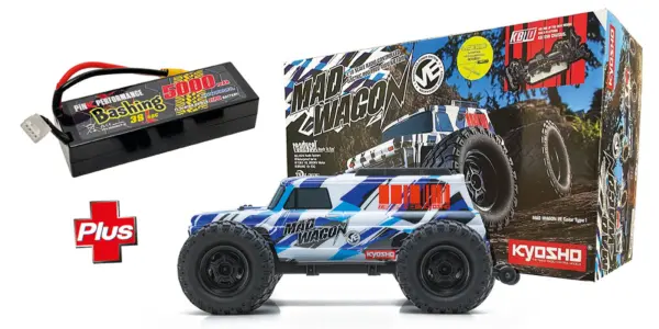 Kyosho Madwagon T2 +Pink Performance PP3-3S5000LP-M combo – RC Car