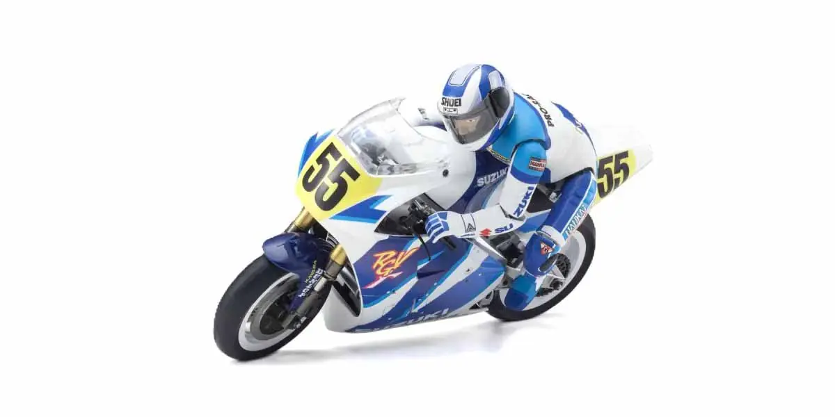 Kyosho Moto Hanging on Racer S.R.T.Suzuki RGV 1992 1: 8 Kit – RC Motorbikes