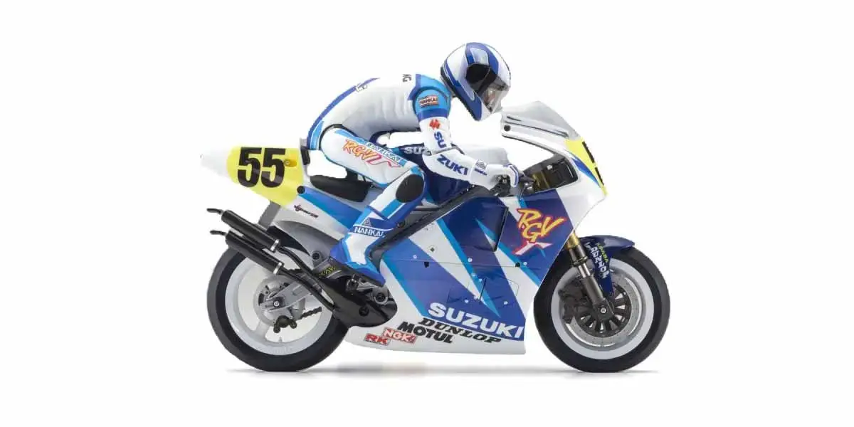 Kyosho Moto Hanging on Racer S.R.T.Suzuki RGV 1992 1: 8 Kit – RC Motorbikes