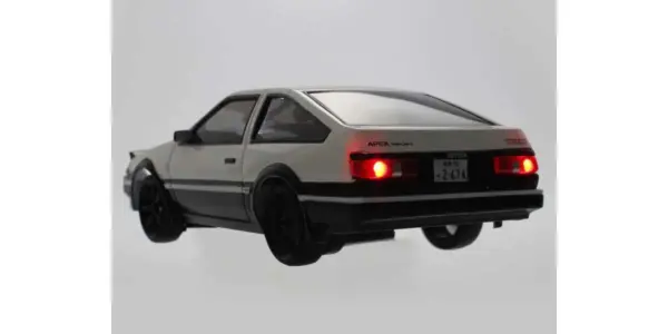 Kyosho First Mini-Z 1:28 Initial-D Toyota Sprinter Trueno Ae86 Wh/Bk – RC Car – view 4