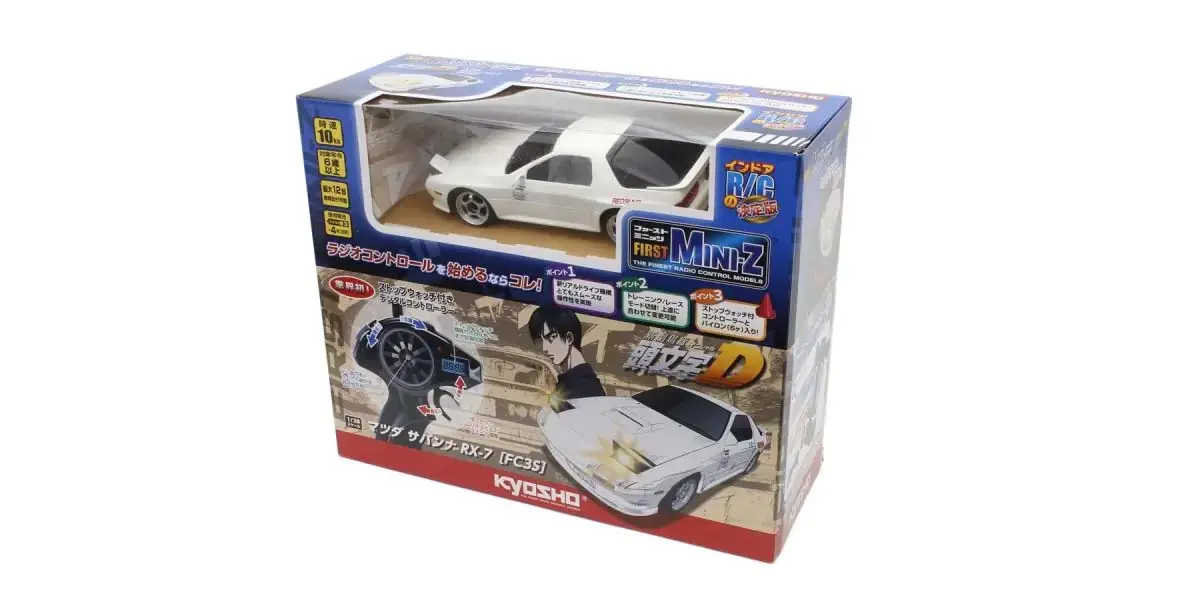 Kyosho First Mini-Z 1:28 Initial-D Mazda Savanna Rx-7 Fc3s Wh – Kyosho Parts