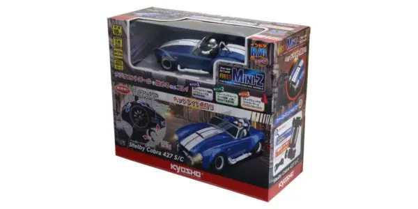 Kyosho First Mini-Z 1:28 Shelby Cobra 427 s/C 1960 blue – RC Car – view 6