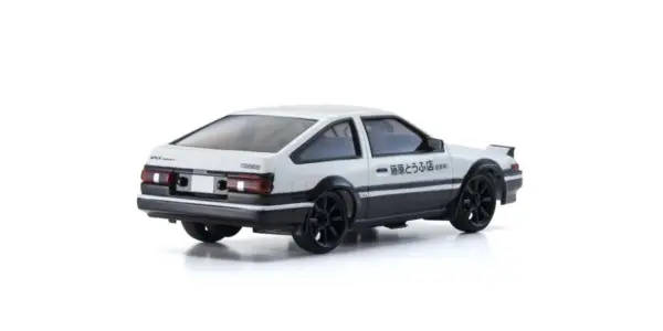 Kyosho First Mini-Z 1:28 Initial-D Sprinter Trueno Ae86 Wh/Bk Carbon – view 3