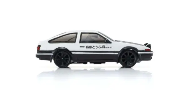 Kyosho First Mini-Z 1:28 Initial-D Sprinter Trueno Ae86 Wh/Bk Carbon – view 4