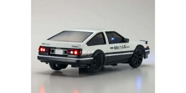 Kyosho First Mini-Z 1:28 Initial-D Sprinter Trueno Ae86 Wh/Bk Carbon – view 6
