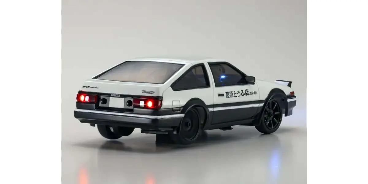 Kyosho First Mini-Z 1:28 Initial-D Sprinter Trueno Ae86 Wh/Bk Carbon – Kyosho Parts
