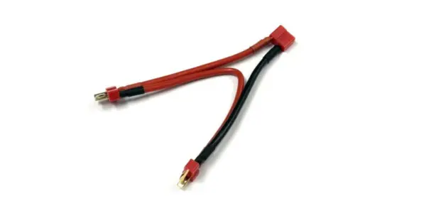 Battery Connector Set Y for Doube Battery (2xMale Deans)