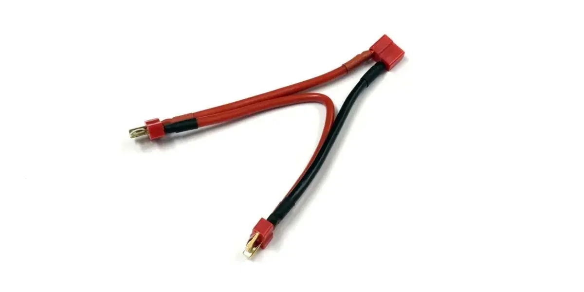 Vortex8 y cable for double battery (2xmale deans) – Kyosho Parts