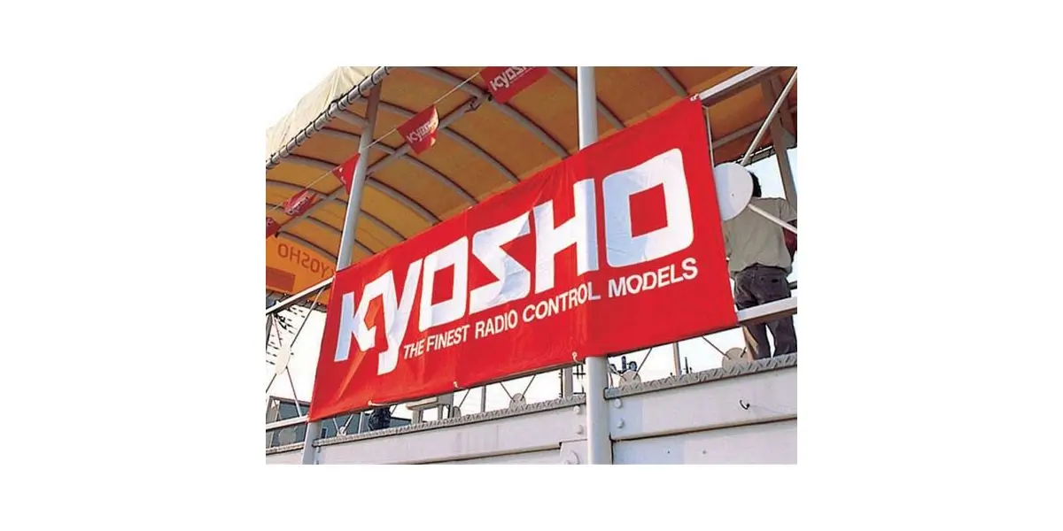 Kyosho banner (600x1800mm) Polyester – Kyosho Parts
