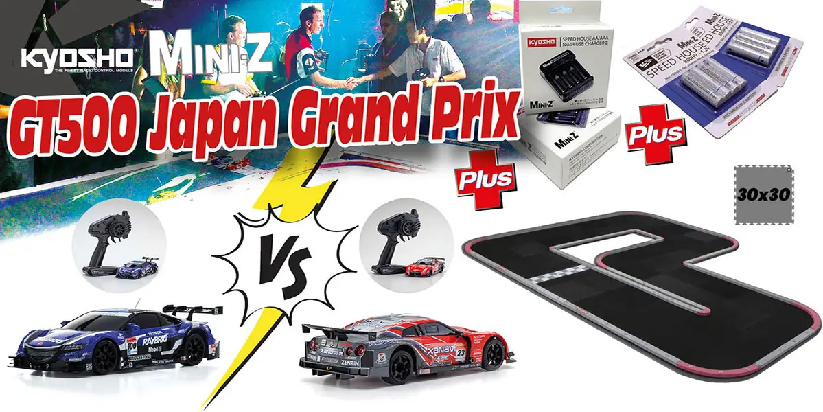 Kyosho Grand Prix Circuit 30 Mini-Z Japan GT500 Readyst – mini-z