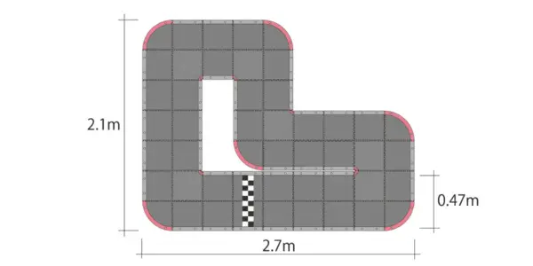 Kyosho Mini-Z Grand Prix Circuit 30 Urethane (48pcs - 30x30)