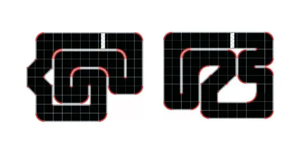 Kyosho Mini-Z Grand Prix Circuit50 Corner Set 45 Degre (12pcs) – view 3
