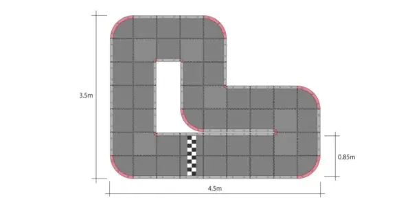 Kyosho Mini-Z Grand Prix Circuit50 Urethane (48pcs - 50x50)