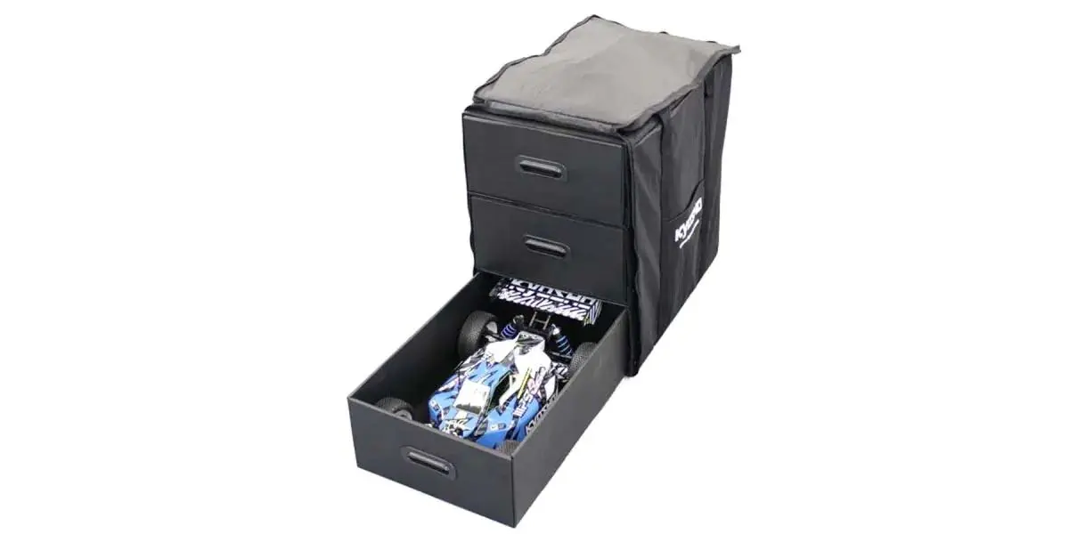 KYOSHO HAULER BAG L-SIZE transport bag (358x558x548mm) – RC Nitro cars