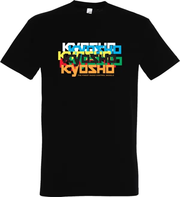 Kyosho 25 Multiblack t -shirt - 2xl