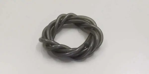 Grey Silicone Tube 2.3x1000mm Kyosho