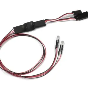 LIG Light Lighting Unit Diam.5 - L = 400 - Clear (2 bulbs) – Kyosho Parts