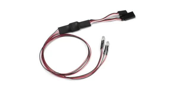 LIG Light Lighting Unit Diam.5 - L = 400 - Clear (2 bulbs)