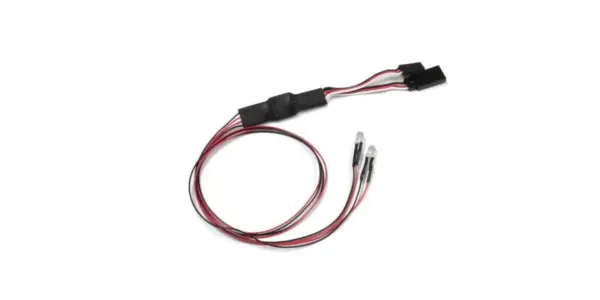 Kyosho Halogen Led Light Unit (Diam=5/L=400/Clear/2 Bulbs)